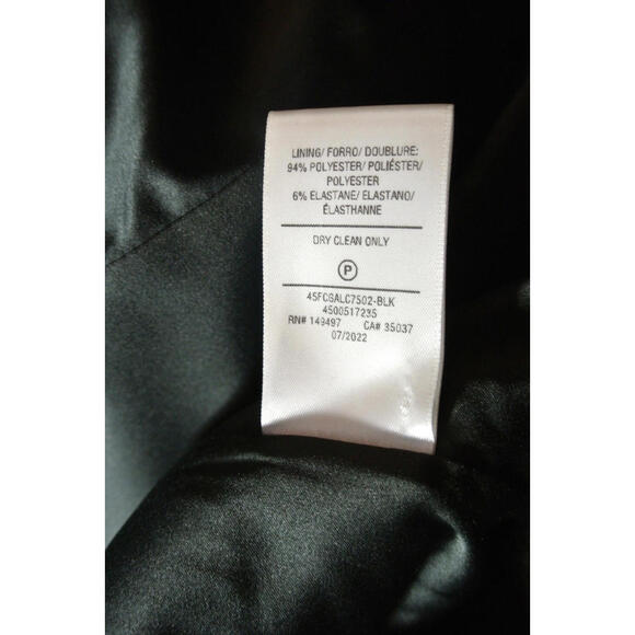 NEW, Favorite Daughter the Simon Double Breasted Longline Coat Black L #LD117 - Picture 11 of 12